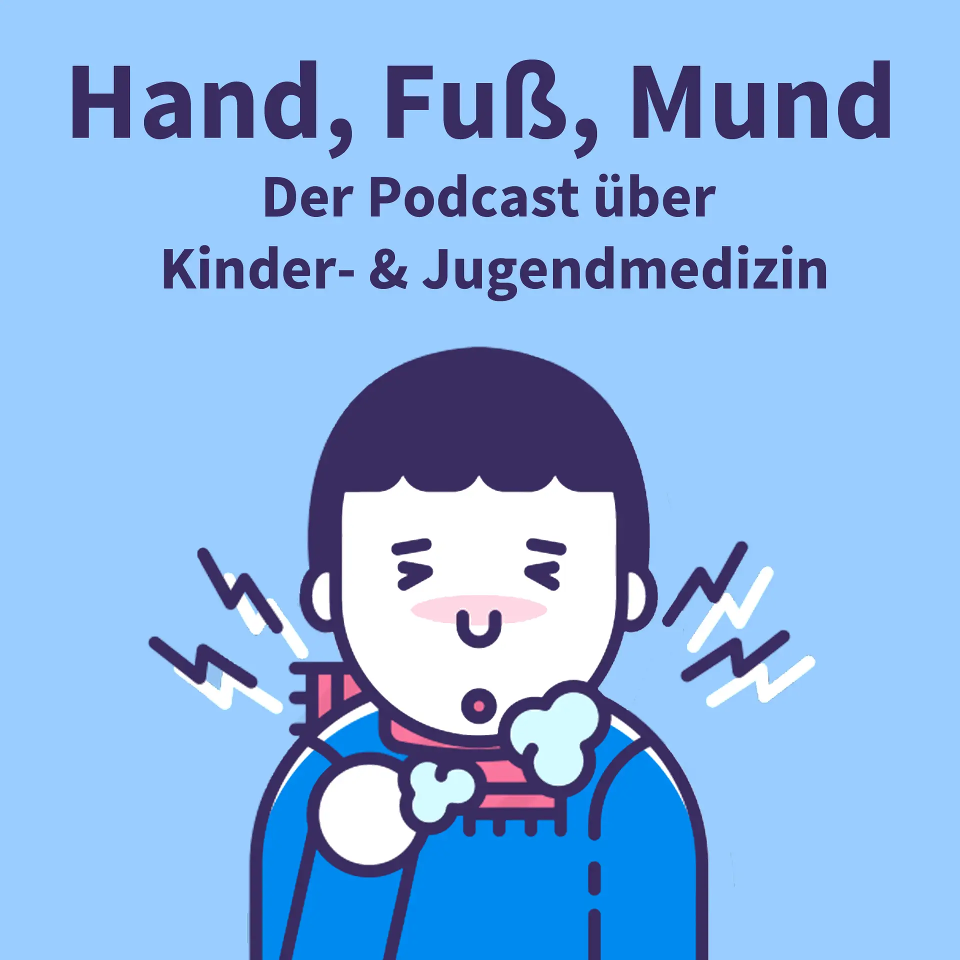 Original-Cover des Podcasts „Hand, Fuß, Mund“